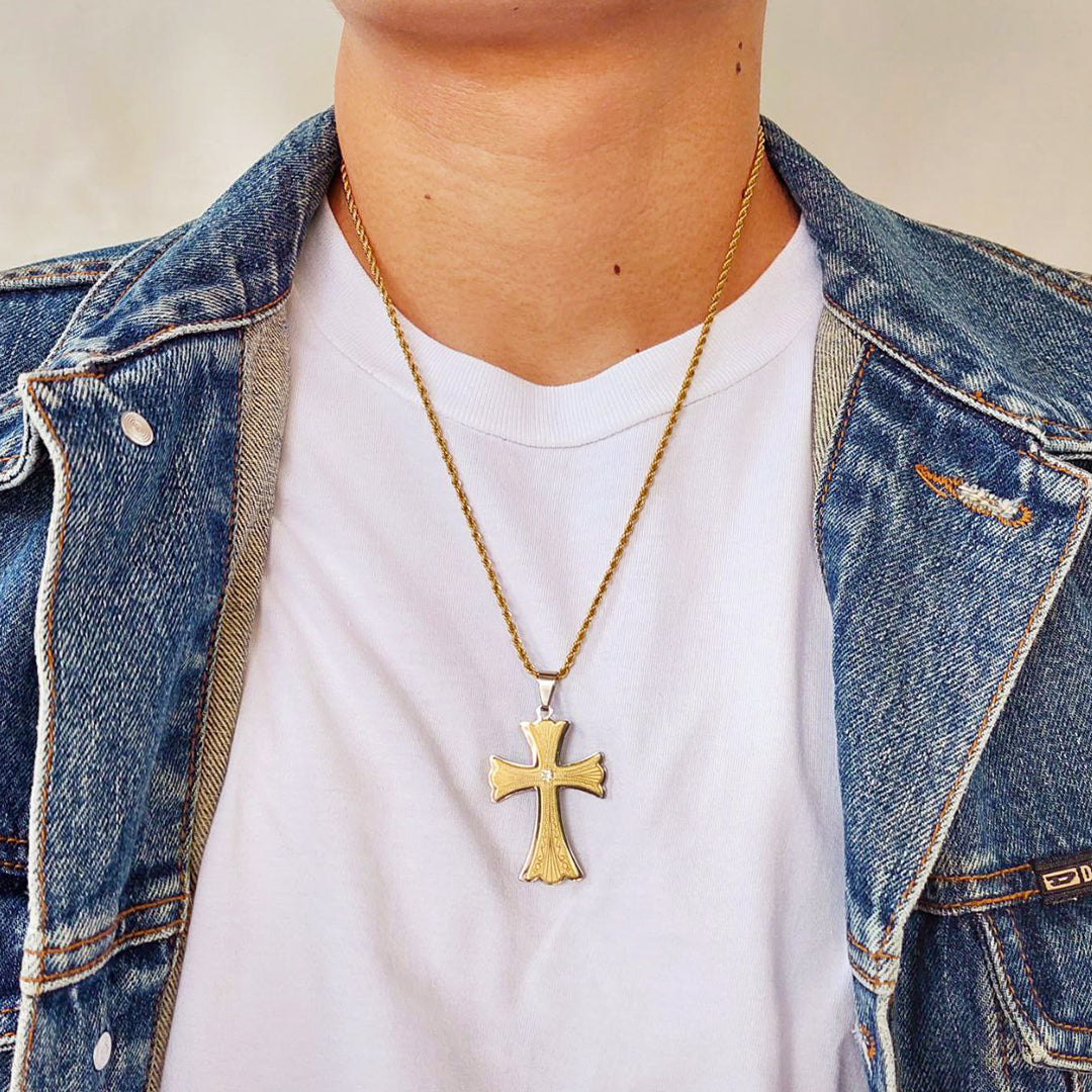 Two-tone Cross