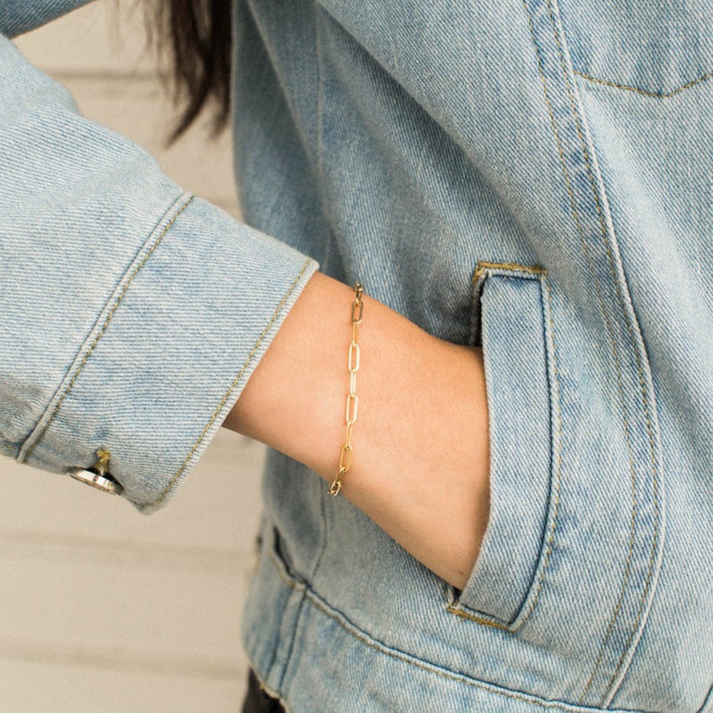 Paper Clip Bracelet